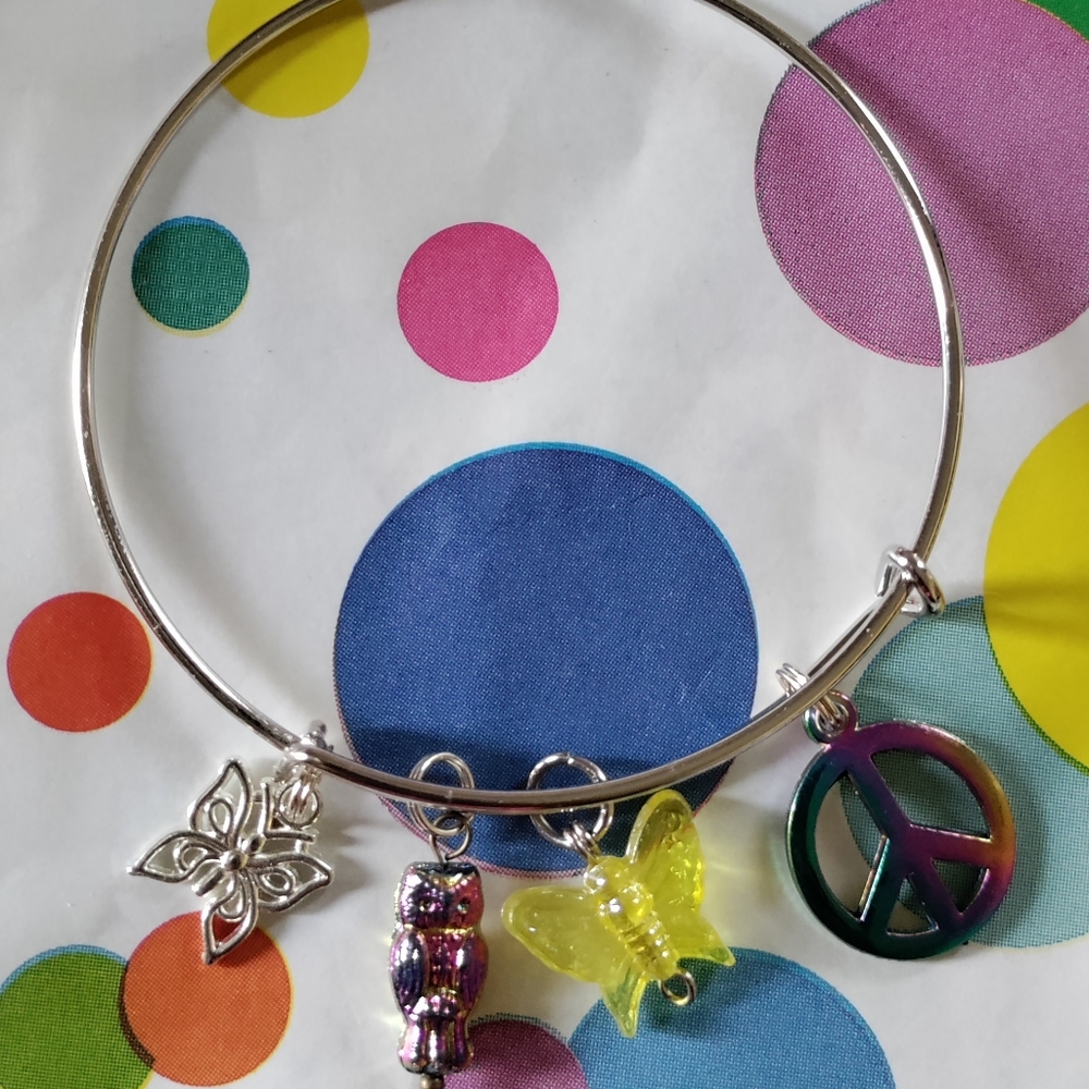 Charm bangle